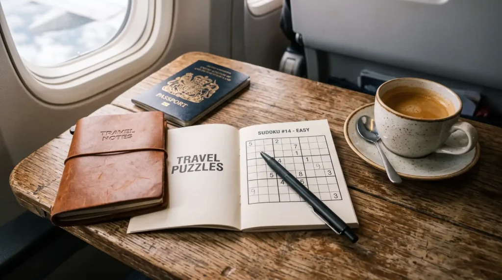 Free Printable Variety Adult Puzzles Book for 4x6 Travel Size [Instant PDF Download]