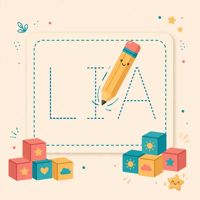 Free printable name tracing worksheets for kids