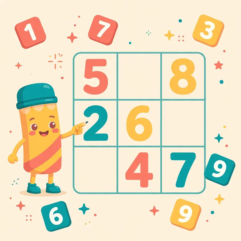 Free printable sudoku puzzles for kids